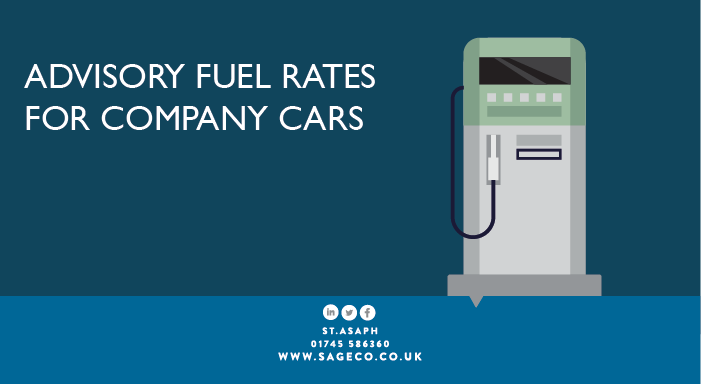 Advisory fuel rates for company cars