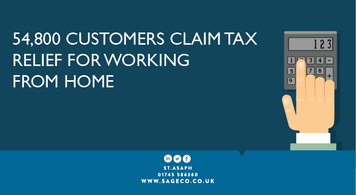 54,800 customers claim tax relief for working blog
