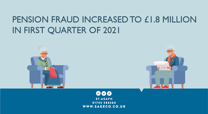 Pension fraud increased to £1.8 million in first blog
