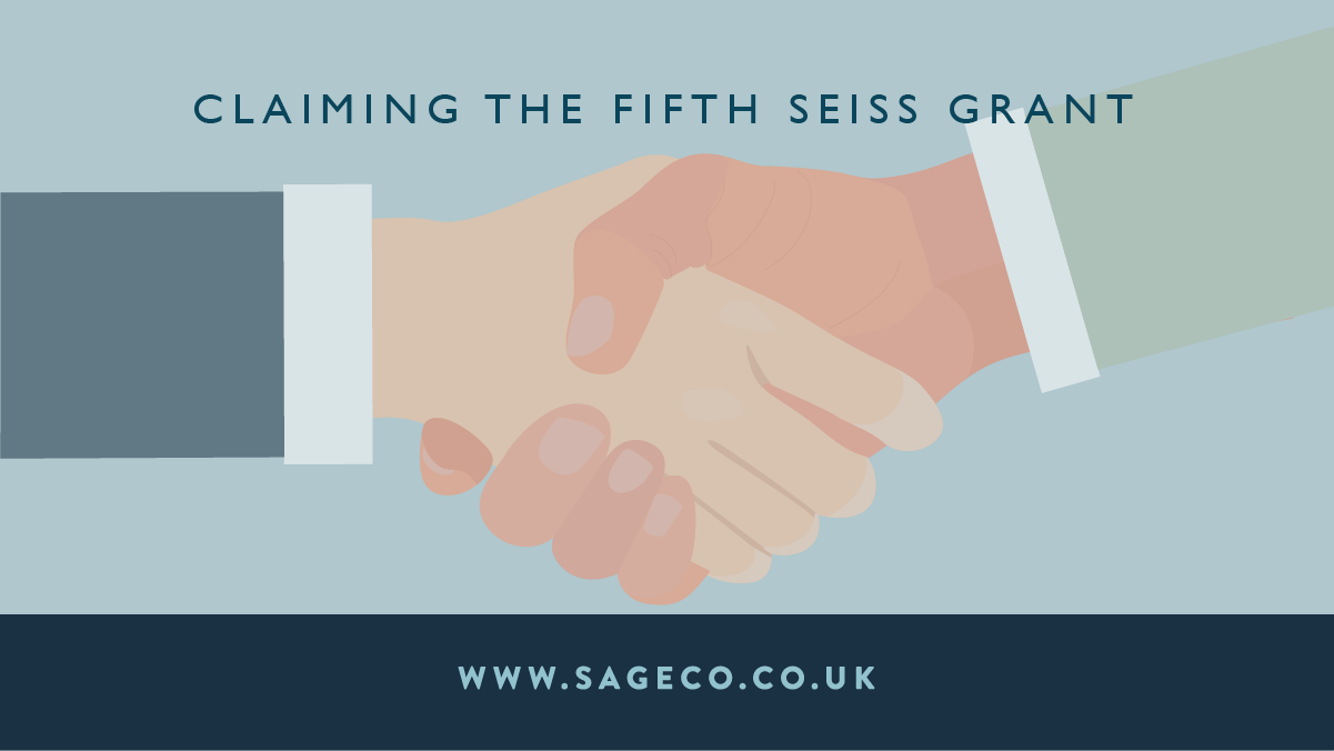 Claiming the fifth selfemployed Support Scheme (SEISS) grant Sage