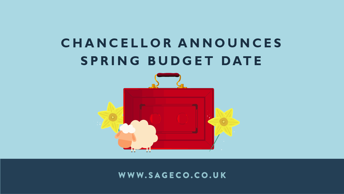 Chancellor announces Spring Budget date Blog