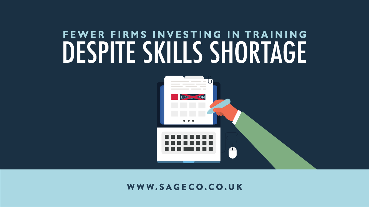 Fewer firms investing in training Blog