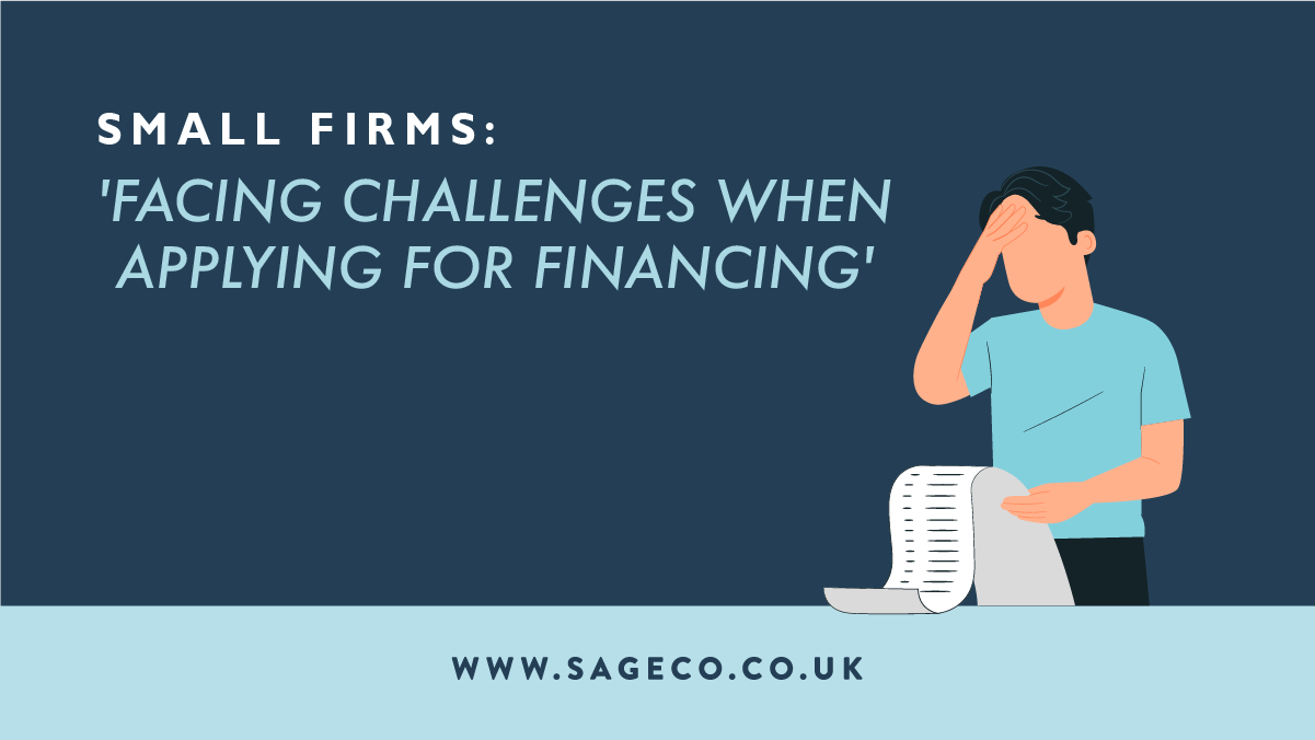 Small firms facing challenges blog