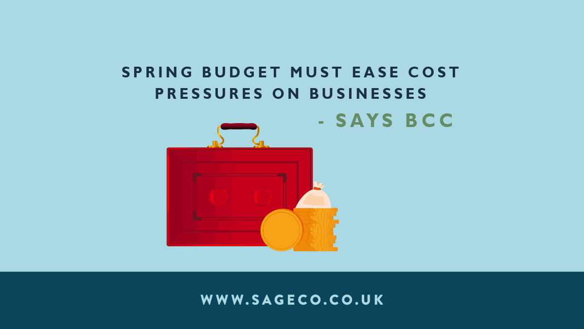 Spring Budget must ease cost pressures